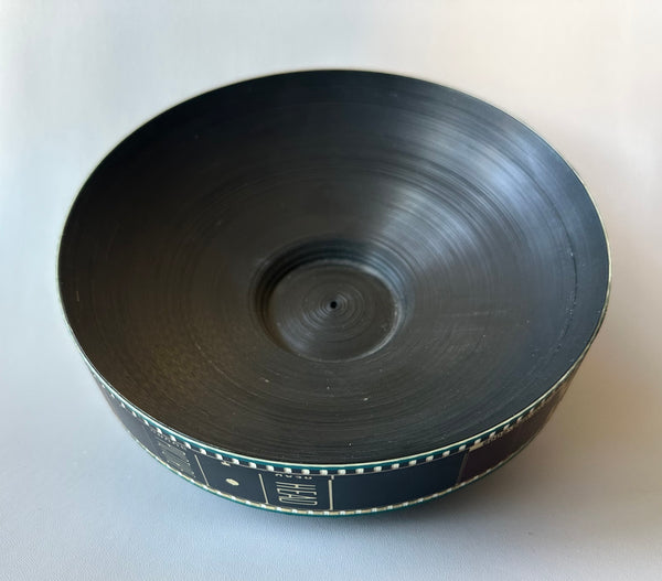 35 MILLIMETER MOVIE TRAILER FILM BOWL BY ARTIST BRIAN JEWETT 1991