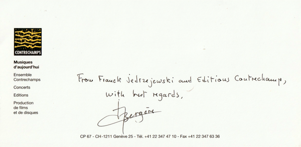 LA LOI DE LA PANSONORITÉ IVAN WYSCHNEGRADSKY ÉDITIONS CONTRECHAMPS 1996