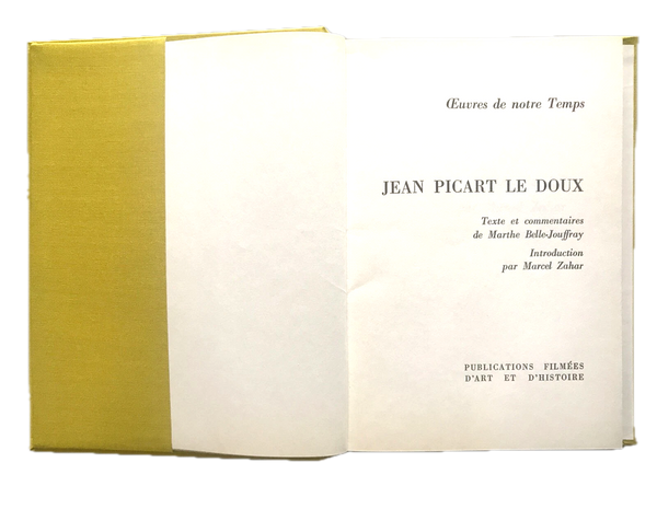1966 JEAN PICART LE DOUX OEUVRES DE NOTRE TEMPS MARTHE BELLE-JOUFFRAY 36 SLIDES