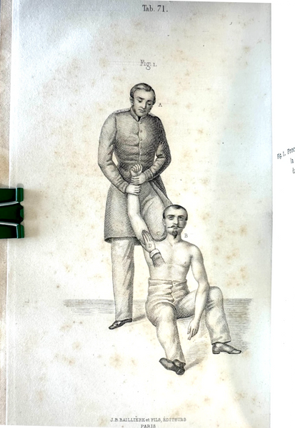1866 PRÉCIS ICONOGRAPHIQUE BANDAGES PANSEMENTS ET APPAREILS M. LE DOCTEUR GOFFRES FRENCH MEDICAL TEXT
