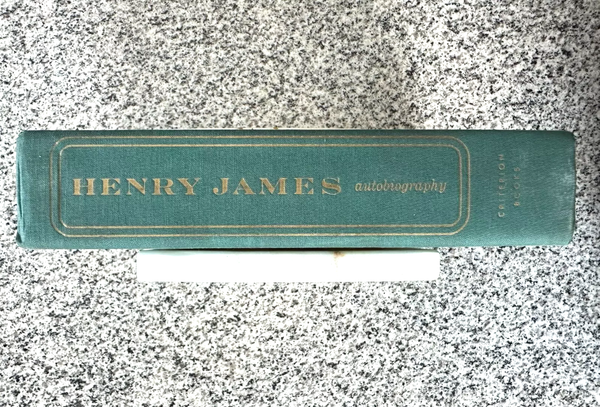 HENRY JAMES AUTOBIOGRAPHY 1ST EDITION FREDERICK W. DUPEE 1956 MAURICE SENDAK’S PERSONAL COPY