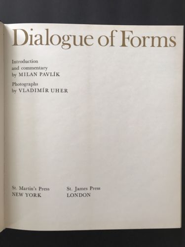Dialogue of Forms: Prague Baroque Architecture 1977 Pavlik History Photographs - arustocracy