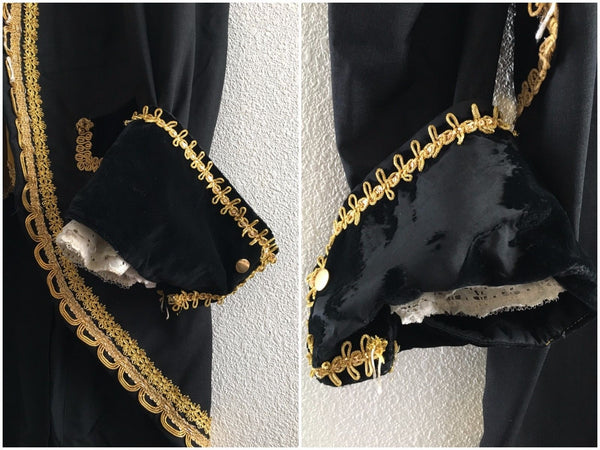 VINTAGE OPERA THEATRICAL COSTUME JACKET VEST LACE CRAVAT SAN FRANCISCO OPERA - arustocracy