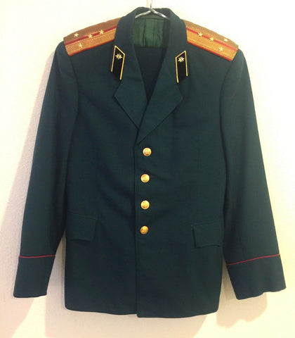 RUSSIAN AIR FORCE CAPTAIN'S DRESS UNIFORM JACKET & TROUSERS 1980S - arustocracy