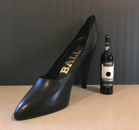 Giant Bally High Heel Stiletto Pump Store Advertising Display Prop Leather - arustocracy