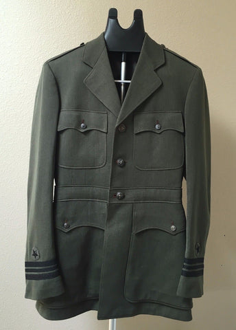 U.S. NAVAL AVIATION WORKING UNIFORM JACKET - KOREAN WAR LT. LIEUTENANT COMMANDER - arustocracy