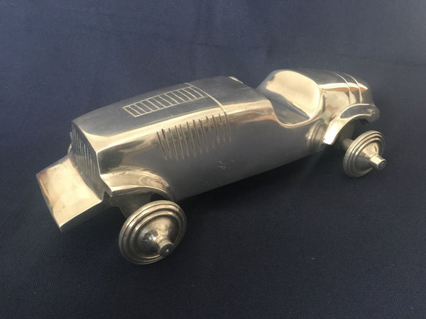CAST ALUMINUM 1940S STYLE ROADSTER - POSSIBLY ONE OFF / HAND MADE - arustocracy