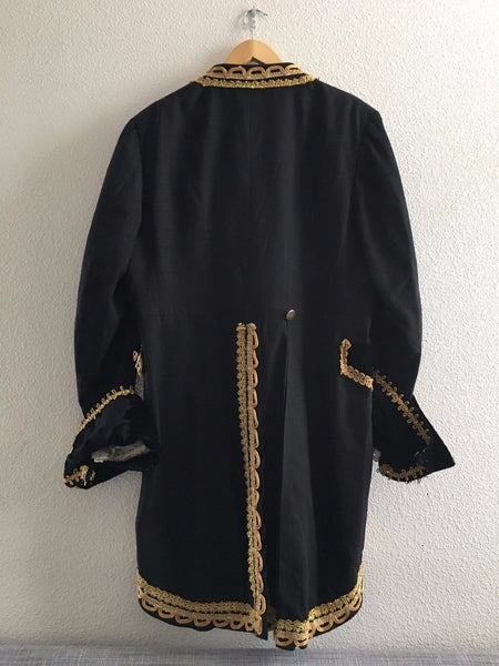 VINTAGE OPERA THEATRICAL COSTUME JACKET VEST LACE CRAVAT SAN FRANCISCO OPERA - arustocracy