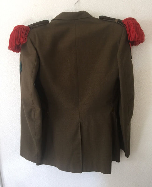 FRENCH FOREIGN LEGION PARADE DRESS UNIFORM JACKET TUNIC WITH EPAULETTES 1964 - arustocracy