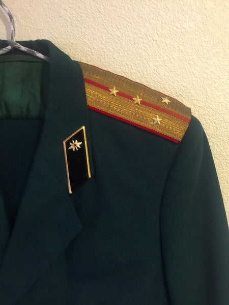 RUSSIAN AIR FORCE CAPTAIN'S DRESS UNIFORM JACKET & TROUSERS 1980S - arustocracy