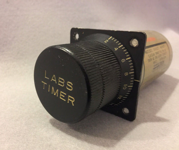 ORIGINAL F-104 STARFIGHTER FIGHTER JET INSTRUMENT CONSOLE TIMER MODULE - arustocracy