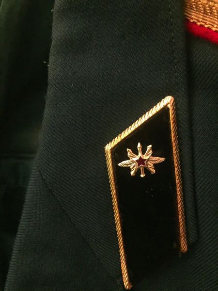 RUSSIAN AIR FORCE CAPTAIN'S DRESS UNIFORM JACKET & TROUSERS 1980S - arustocracy