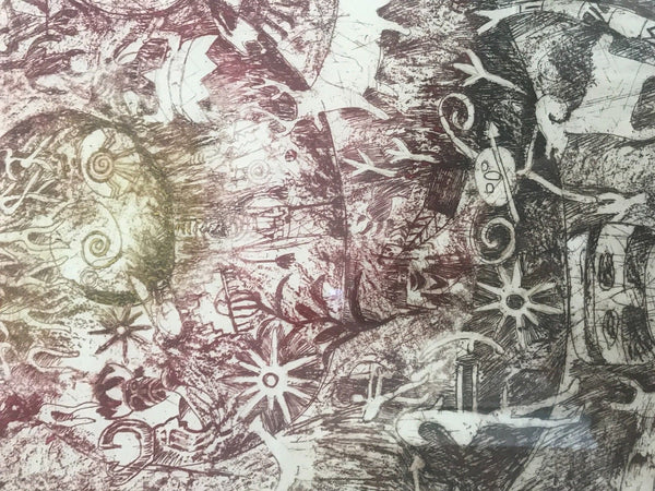 Suzanne Deveuve Lithograph Limited Edition Number 3 of 100 Signed Framed - arustocracy