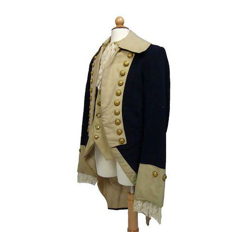 EARLY 19TH CENTURY OFFICER'S FULL DRESS MILITARY UNIFORM COATEE - arustocracy