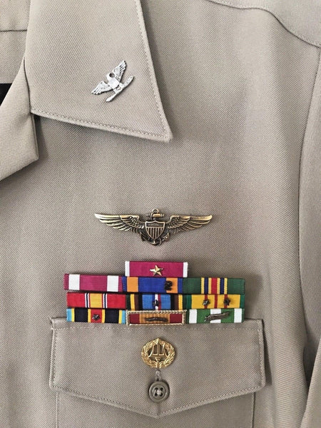 VIETNAM OFFICERS CAPTAINS TROPICAL UNIFORM SHIRT & WINDBREAKER - arustocracy