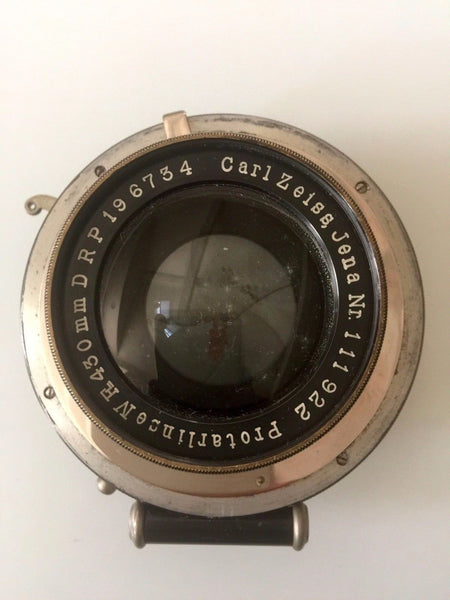 CARL ZEISS JENA PROTARLINSE IV 430MM COMPOUND SHUTTER LARGE FORMAT LENSES - arustocracy