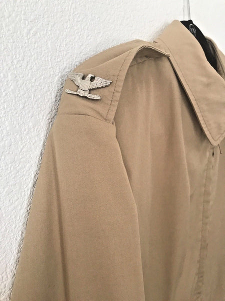 VIETNAM OFFICERS CAPTAINS TROPICAL UNIFORM SHIRT & WINDBREAKER - arustocracy