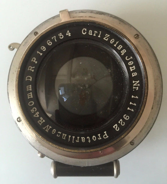 CARL ZEISS JENA PROTARLINSE IV 430MM COMPOUND SHUTTER LARGE FORMAT LENSES - arustocracy