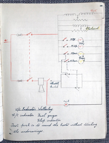 WWII RAF Aircraft Mechanic’s Personal Handwritten Notebooks Royal Air Force - arustocracy