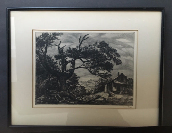 HAND SIGNED LITHOGRAPH WOLFEBORO, N.H. SAM THAL LIMITED EDITION - arustocracy