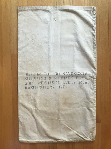 1950s NAVSECSTA US Navy Naval Security Station Mail Bag Nebraska Avenue Complex