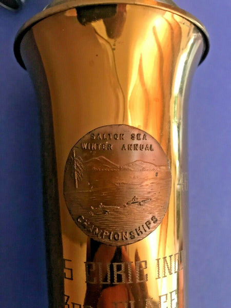 1947 Salton Sea California Speedboat Hydroplane Championship Trophy