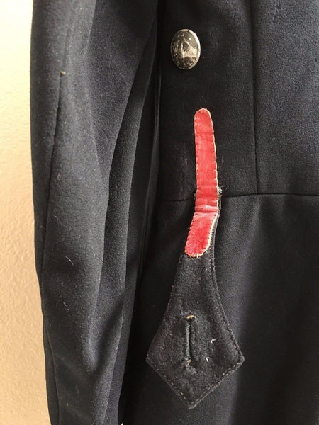 FRENCH ARMY OFFICER'S WOOL UNIFORM FROCK COAT C. 1850 GARDE NATIONALE MOBILE - arustocracy