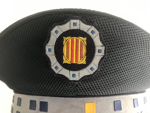 OBSOLETE BARCELONA SPAIN POLICE UNIFORM CAP
