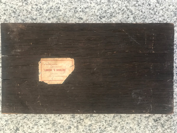 Stockton and Darlington (England) Railway (S&DR) Plaque Brass Oak C. 1915 - arustocracy
