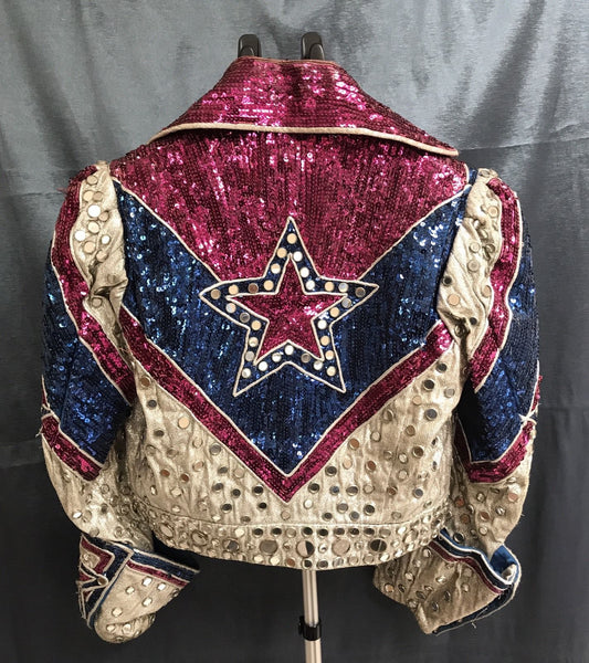 VINTAGE RINGLING BROTHERS BARNUM & BAILEY 50S 60S MOTORCYCLE COSTUME JACKET - arustocracy