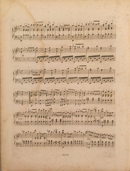 FRIEDRICH WILHELM MICHAEL KALKBRENNER RONDO PASTORAL POUR LE FORTE PIANO - arustocracy