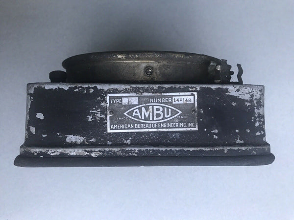 ANTIQUE AMBU TYPE E TRUCK AUTOMOBILE AMBULANCE VOLTMETER - arustocracy