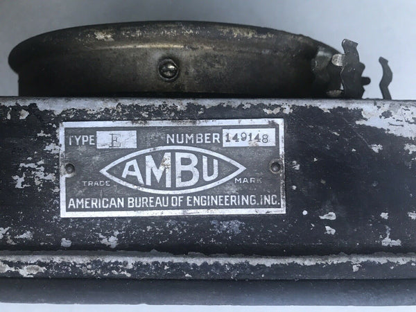 ANTIQUE AMBU TYPE E TRUCK AUTOMOBILE AMBULANCE VOLTMETER - arustocracy