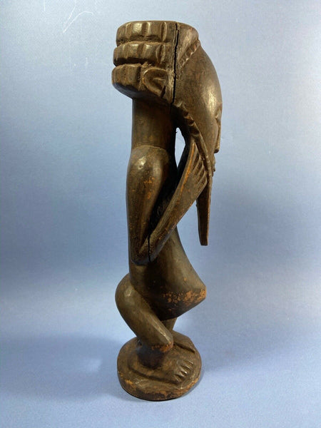 BUYU BEMBE ANCESTOR FIGURE D.R. CONGO ZAMBIA AFRICAN TRIBAL FETISH DOLL FIGURE