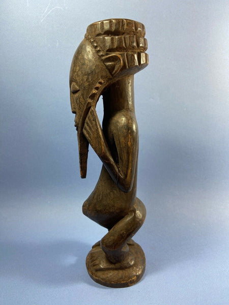 BUYU BEMBE ANCESTOR FIGURE D.R. CONGO ZAMBIA AFRICAN TRIBAL FETISH DOLL FIGURE
