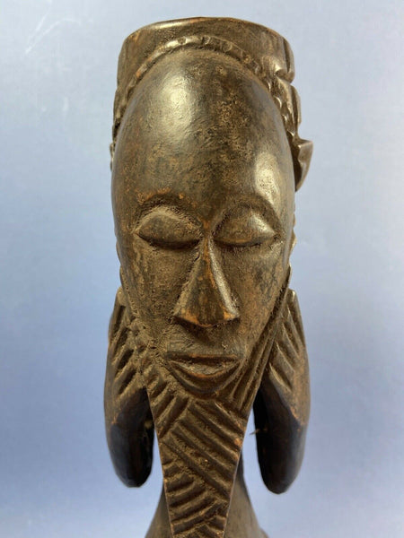 BUYU BEMBE ANCESTOR FIGURE D.R. CONGO ZAMBIA AFRICAN TRIBAL FETISH DOLL FIGURE